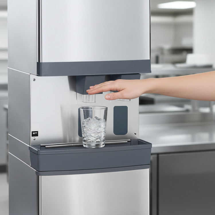 Product image #2 for Symphony Plus Freestanding Air-Cooled Ice and Water Dispenser
