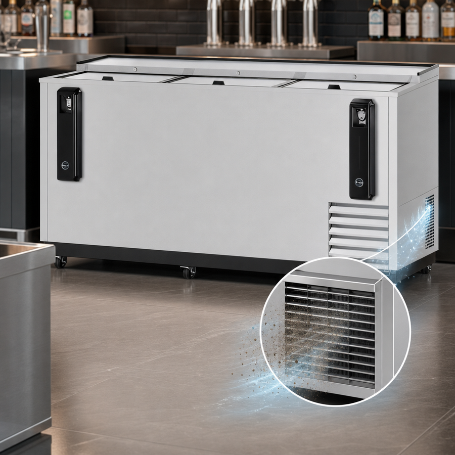 Self-Cleaning Condenser