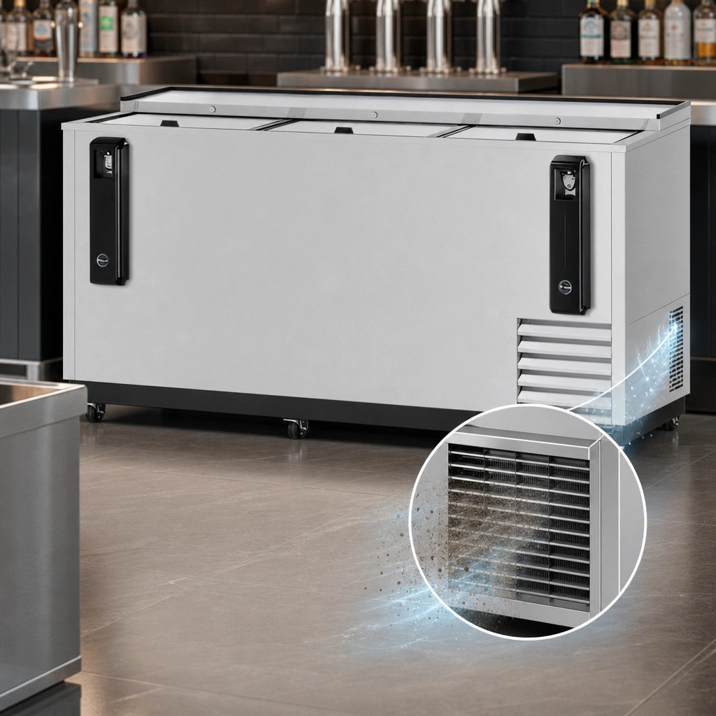 Self-Cleaning Condenser