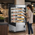 Thumbnail image #3 for Omcan DW-CN-1200 Self-Service Floor Model Heated Display Case, 46-Inch Wide, 26.8 Cu. Ft., 220V