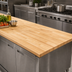 Thumbnail image #3 for Boos Block Blended Edge Grain Maple Kitchen Countertop, 144 x 48 x 1-3/4 In., Varnique Finish