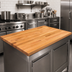 Thumbnail image #3 for Appalachian Red Oak Blended Edge Grain Island Countertop, 60 x 36 x 1-1/2 Inch, Oil Finish