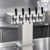 Thumbnail image #3 for Perlick Air-Cooled 5-Faucet Stainless Steel Draft Beer Tee Tower