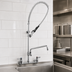 Thumbnail image #3 for equip 8-Inch Wall Mount Low-Flow Pre-Rinse Unit with 12-Inch Swing Nozzle Add-On Faucet