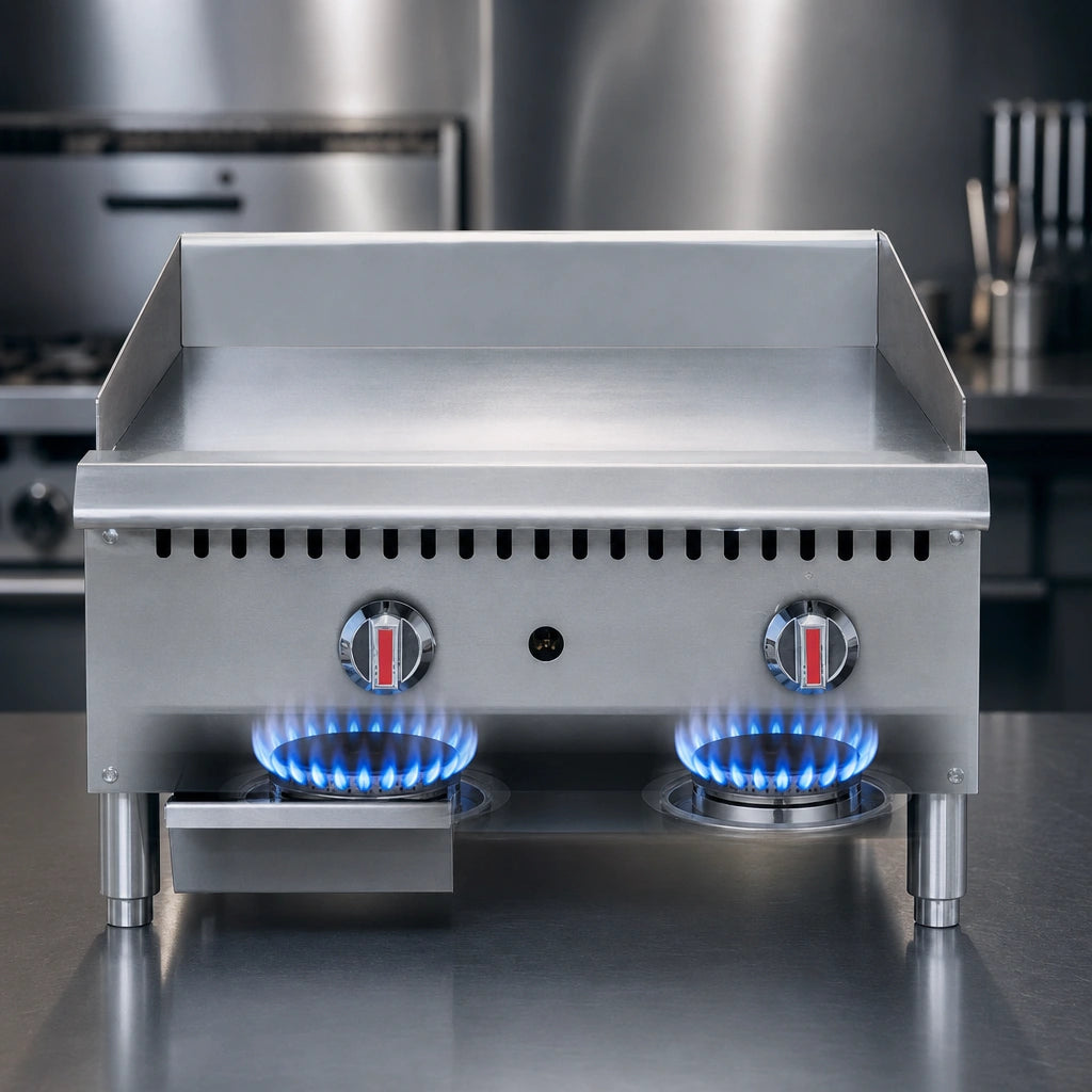 Dual 30,000 BTU Burners
