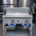Thumbnail image #3 for Serv-Ware 24-Inch Manual Countertop Gas Griddle, Natural Gas