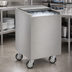 Thumbnail image #4 for Weather-All Mobile Stainless Steel Ice Caddy with 200-Lb Capacity and Sliding Lid