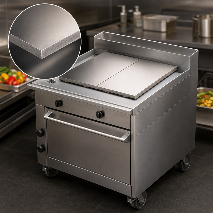 Product image #3 for Titan JMRH-18IP 18-Inch Modular Gas Plancha Range