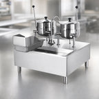 Thumbnail image #3 for Cleveland Range SD1050K66 Direct-Steam Kettle Cabinet Assembly, Two 6-Gallon Kettles, 42-Inch Stainless Steel Cabinet Base