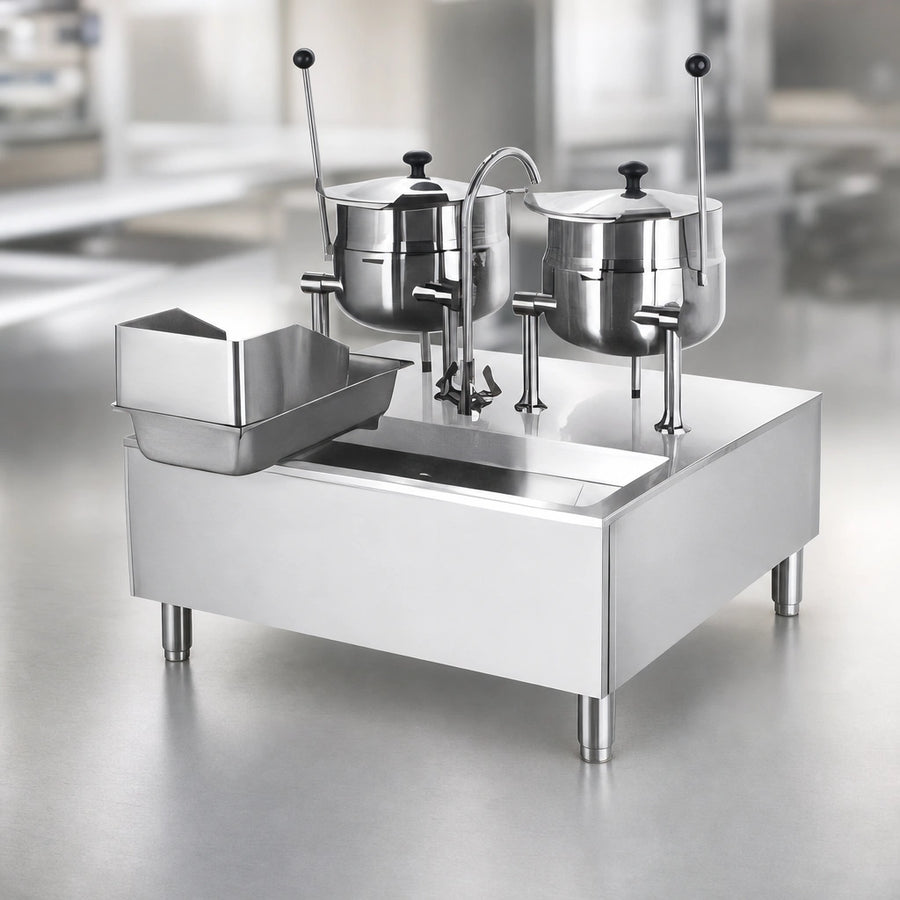 Factory-Assembled Kettle/Stand Combination