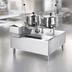 Thumbnail image #3 for Cleveland Range Direct Steam Kettle Cabinet Assembly with Two 6-Gallon Kettles, 42-Inch Cabinet Base