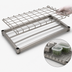 Thumbnail image #3 for Eagle Group Stainless Steel Dunnage Shelf with Removable Wire Mat, 48 x 18 Inches
