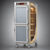 Thumbnail image #3 for Metro C5 6 Series Full-Height Insulated Mobile Heated Holding Cabinet with Dutch Double-Pane Tempered Glass Doors