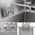 Thumbnail image #3 for Heavy Duty Deck Mount Manual Faucet with 12-Inch Swing Spout, 4-Inch Centers, and Lead-Free Design