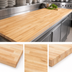 Thumbnail image #3 for Boos Block Blended Edge Grain Maple Kitchen Countertop, 144 x 25 x 1-1/2 Inch, Varnique Finish