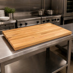 Thumbnail image #3 for John Boos Appalachian OKT-BL3627-V Red Oak Island Countertop, 36" x 27" x 1-1/2" Thick, Blended Edge Grain, Varnique Finish