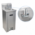 Thumbnail image #3 for BK Resources Pedestal Hand Sink with Included Splash-Mount Faucet, 14 x 10 x 5 Bowl