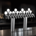 Thumbnail image #3 for Perlick 12-Faucet Illuminated Winged Bridge Draft Tower, Countertop, Glycol-Cooled, Stainless Steel