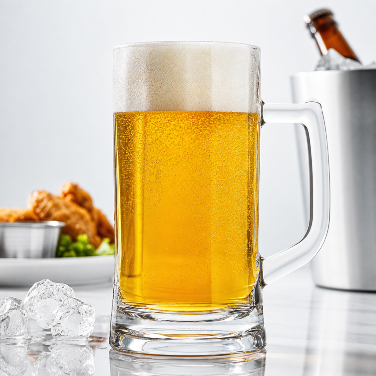 Product image #4 for Ocean Munich 21.5 oz Clear Glass Beer Mug