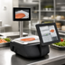 Thumbnail image #3 for Hobart Weigh/Wrap GTi-7EDC Portion Control Food Scale/Printer with 7-Inch Elevated Customer Display and 13.3-Inch Operator Touchscreen