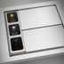 Thumbnail image #3 for 24-Inch Underbar 3-Bottle Bottle Well and Sliding Cover Assembly, Left-Side Wells