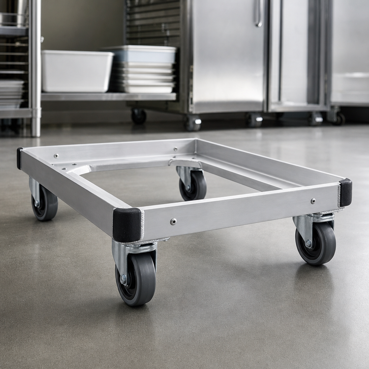 Product image #3 for Metro 30-Inch x 24-Inch Aluminum Truck Dolly Frame with Wraparound Bumper