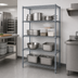 Thumbnail image #3 for Quantum Stationary Wire Shelving Starter Kit, 30