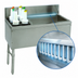 Thumbnail image #3 for Advance Tabco Prestige 48-Inch Bar Ice Chest with 10-Circuit Cold Plate and Left Bottle Rack