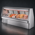 Thumbnail image #3 for Howard-McCray 34E Series Double Duty Fish and Poultry Self-Contained Refrigerated Service Case, 124-1/2 Inch, Straight Glass, Stainless Steel