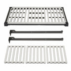 Thumbnail image #3 for Cambro Camshelving® Elevation EWSSK1430V580 Wall-Mounted Vented Shelf Kit, 14 x 30 Inches, Brushed Graphite