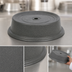Thumbnail image #4 for Cambro Versa Camcover Round Fiberglass Plate Cover, 12-Inch Inside Diameter, Granite Gray