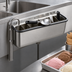 Thumbnail image #3 for Spadewell 19-Inch Side-Mount Ice Cream Spade Dipper Well with 3/8-Inch Spigot, Stainless Steel