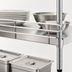 Thumbnail image #3 for Metro Super Erecta 48-Inch Chrome Shelf Ledge for Solid Shelves