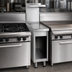 Thumbnail image #3 for Imperial Pro Series 36-Inch Stainless Steel Range Match Spreader Cabinet with Open Cabinet Base and Bottom Shelf