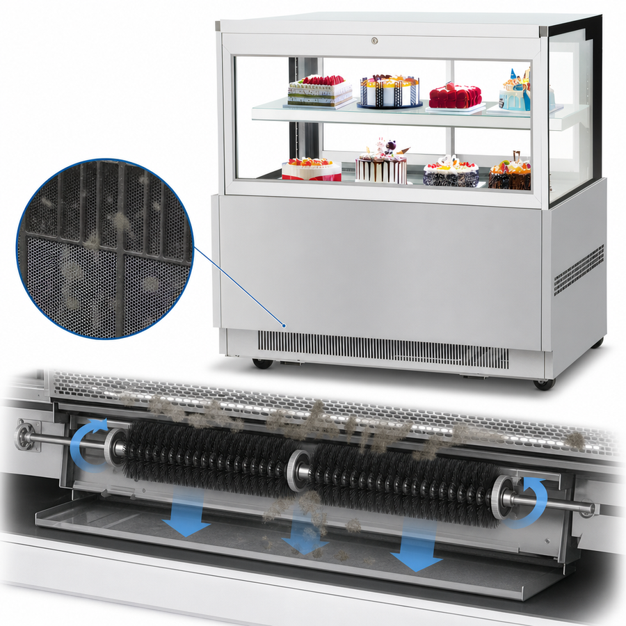 Self-Cleaning Condenser