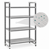 Thumbnail image #3 for Cambro Camshelving Elements XTRA 4-Tier Solid Stationary Starter Shelving Unit, 72