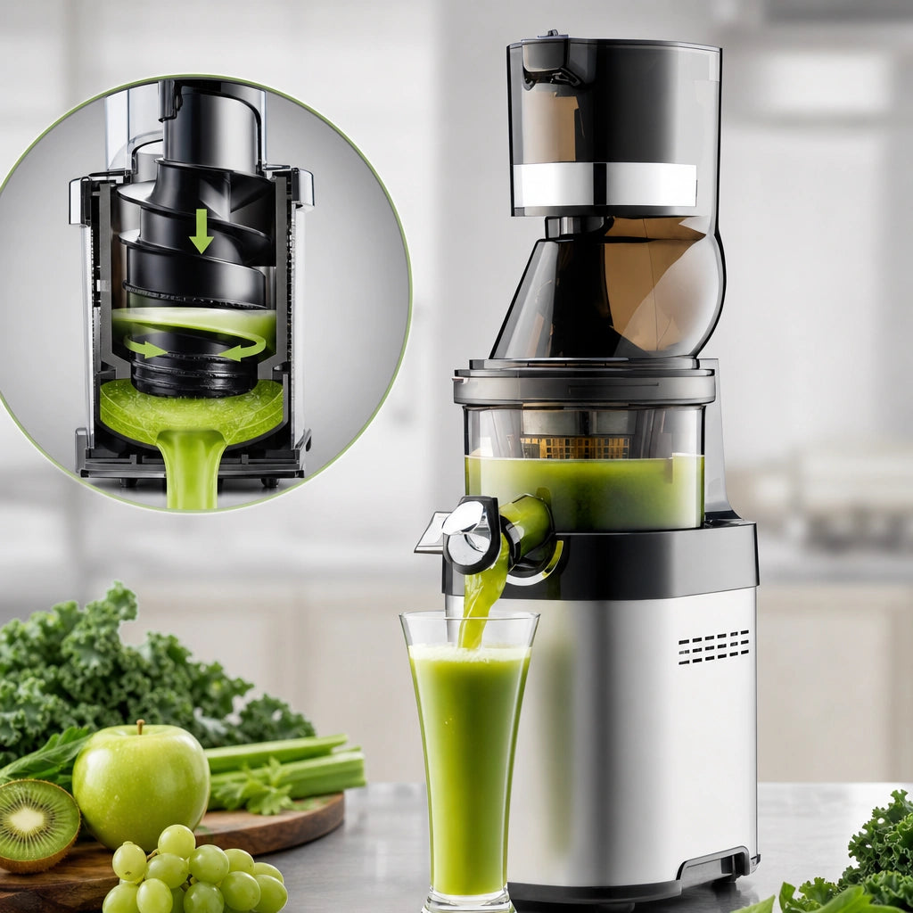 Low-Speed Cold-Press Masticating System