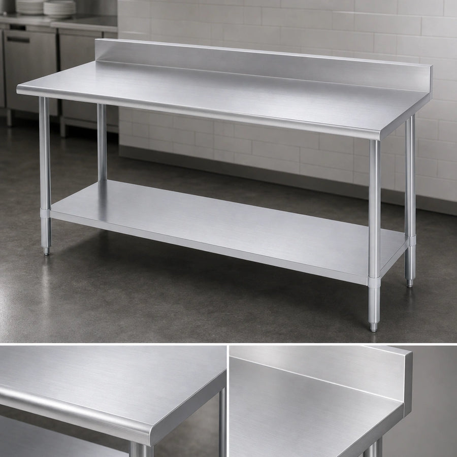 16-Gauge 400 Series Stainless Steel Top