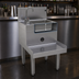 Thumbnail image #3 for Freestanding Stainless Steel Underbar Blender Station with Dump Sink, 18-Inch x 24-Inch