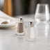 Thumbnail image #3 for American Metalcraft Paneled Glass Single Salt or Pepper Shaker with Chrome Bullet Cap Top, 1-1/2 oz., 3 Inch High