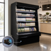 Thumbnail image #3 for Howard-McCray 35E Series 63-Inch Self-Contained Dairy Open Merchandiser, Black, LED Shelves