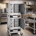 Thumbnail image #3 for AccuTemp Steam'N'Hold 2-Cavity Connectionless Vacuum Steamer with Stand and Casters, 208V, 6 kW
