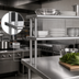 Thumbnail image #3 for Eagle Group Flex-Master 48-Inch Stainless Steel Table-Mount Overshelf Post Pair