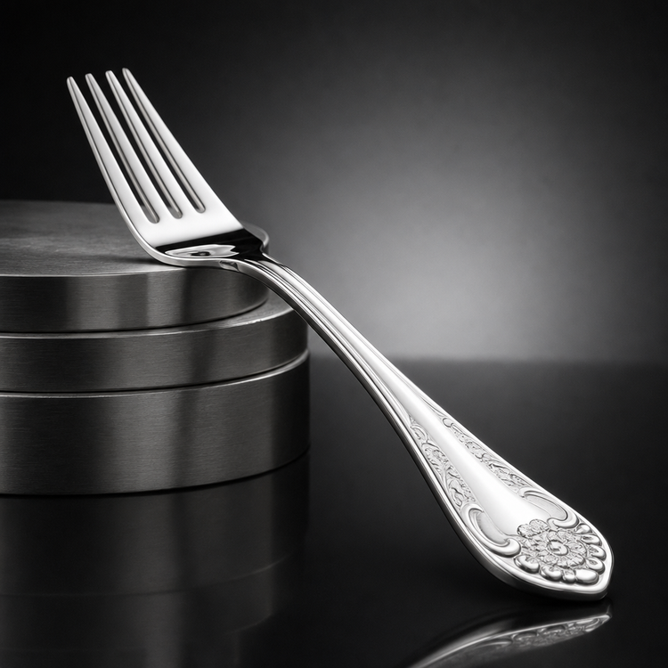 Product image #3 for Alissa Extra-Heavy Weight Mirror Finish 18/0 Stainless Steel Salad Fork