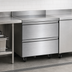 Thumbnail image #3 for Delfield 32-Inch Wide One-Section Refrigerated Worktop Base with 2 Drawers and 4-Inch Backsplash