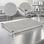 Thumbnail image #3 for John Boos GSK6-2424 24 x 24 Inch 16 Gauge Galvanized Steel Work Table Undershelf