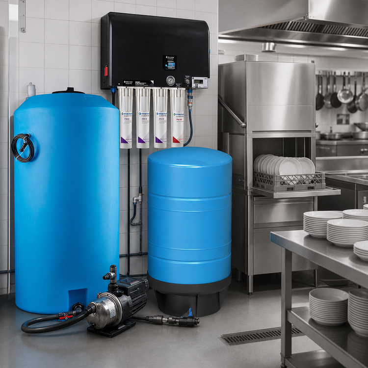 Product image #3 for Everpure BWS1500/175 HF PLUS Reverse Osmosis Water Treatment System with 175-Gallon Storage Tank and 1500 GPD Output