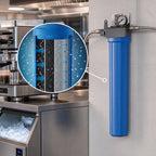 Thumbnail image #3 for Everpure FXI-12 Water Filtration System for Ice, Coffee & Steam Equipment, 30,000 Gallons, 3.0 GPM, 0.5 Micron, 1/2-Inch FNPT Connections