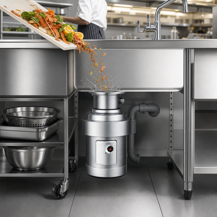 Product image #3 for InSinkErator SS-200 Medium Capacity 2 HP Complete Food Waste Disposer Package with #5 Sink Mount Adaptor
