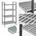 Thumbnail image #3 for Cambro Camshelving Elements XTRA 4-Tier Vented Stationary Starter Unit, 24